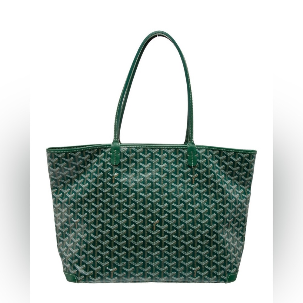 AUTHENTIC GOYARD ARTOIS GREEN MM TOTE - VAE010159 - GOYARD TOTE BAG IN GREEN